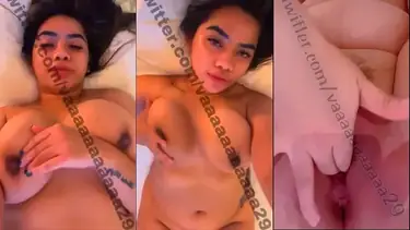 Aviva Selebgram VCS Basah Sampai Banjir Crot poster