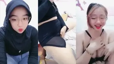 Bokep Jilbab Hitam Live Pamer Tubuh Mulus Basah poster