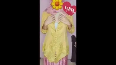 Ukhti Kebaya Hijab Pink Live Menggoda poster